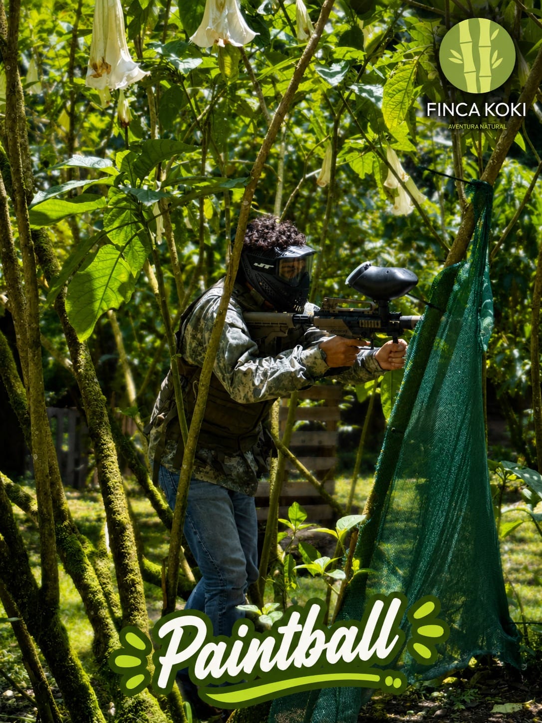 Paintball en Finca Koki