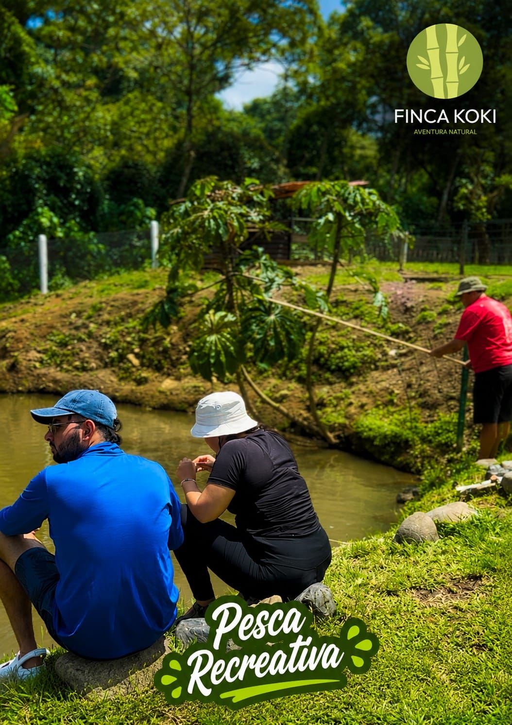 Pesca recreativa en Finca Koki