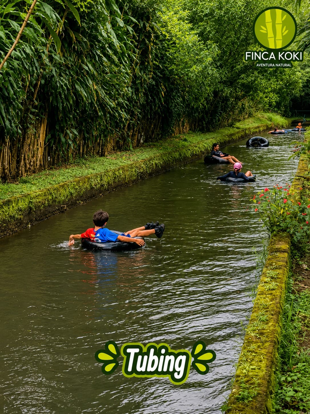 Tubing en Finca Koki